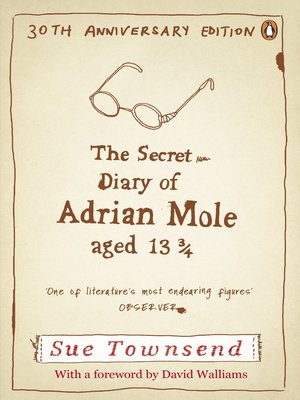 cover image of The Secret Diary of Adrian Mole aged 13 and 3/4